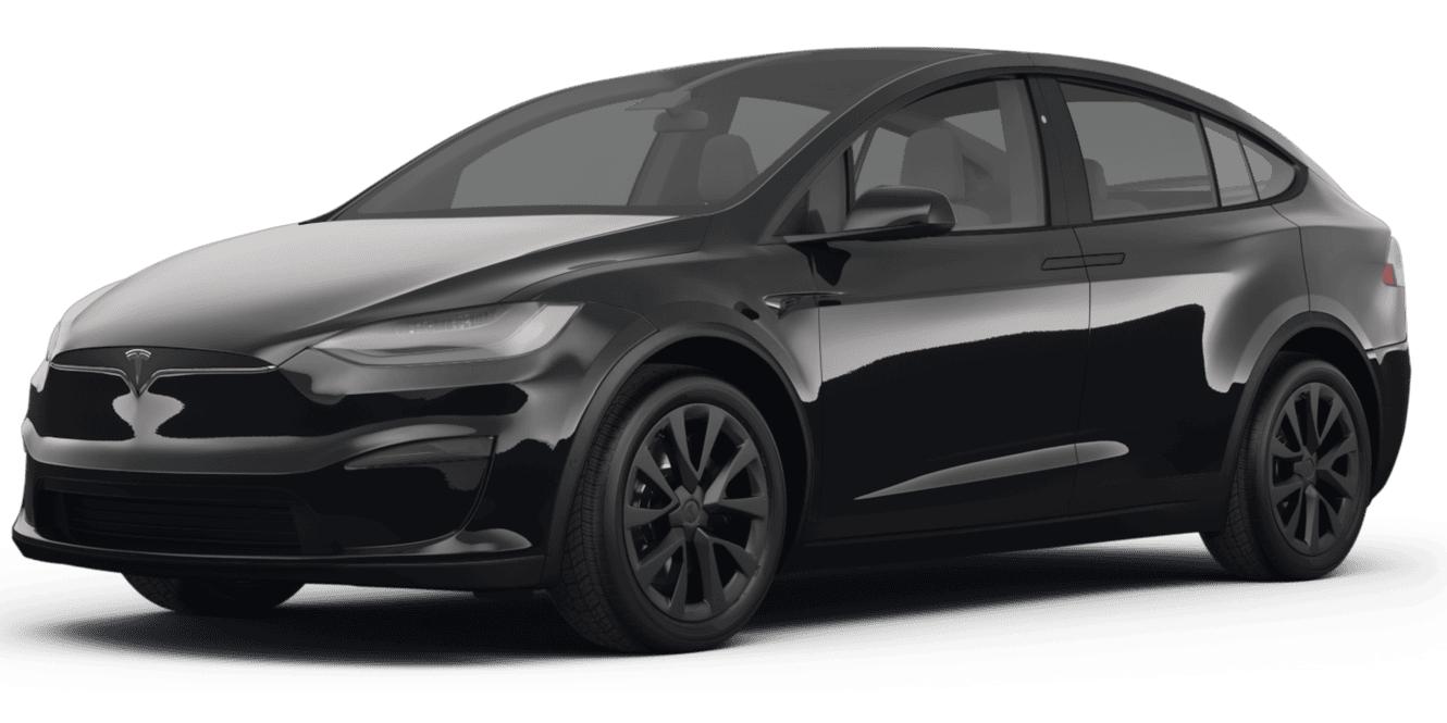 TESLA MODEL X 2021 5YJXCBE20MF319563 image